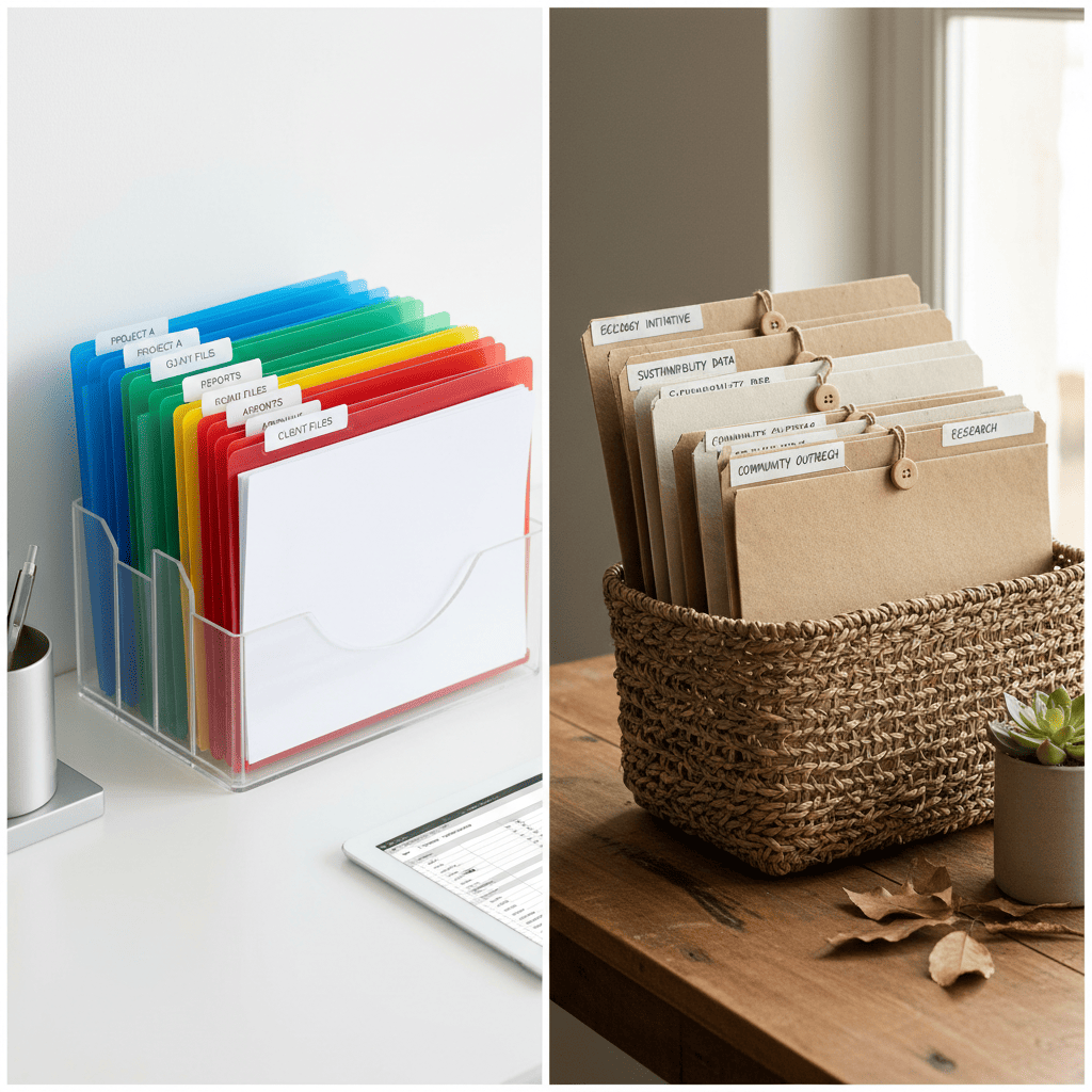 Plastic vs paper document files compared. Discover durability, cost, eco-impact, and which file type suits your office best.